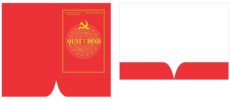 Mẫu kẹp file 2 tai cài